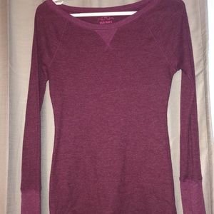Long sleeve shirt.